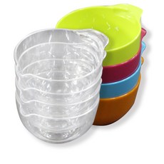 環保PC迷你量杯 彩色4種 + 透明4入組, 混合顏色, 1個, 200ml
