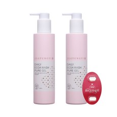 질경이 데일리 에코아워시 퓨어 젤 여성청결제 200ml x 2p + 여성청결제 600mg x 2p, 1개, 400ml