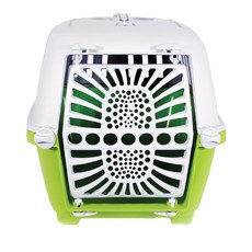 MPS 프라티코 반려 동물 이동장 1 플라스틱, 초록색, 1개