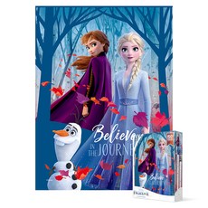 겨울왕국 2 낙엽 날리던 날 직소퍼즐 TP150-006, 150피스, 혼합색상