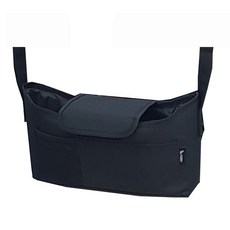 KOZNY 嬰兒推車收納袋, 黑色, 1個