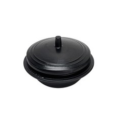 MOOSSE IH感應迷你鑄鐵釜鍋, 13厘米, 黑色的