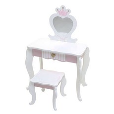 Fiesta原木幼兒化妝台 Angela, 白色