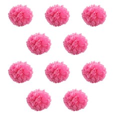 리빙다 꽃모빌 10p, 핫핑크