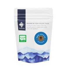 다란 유기농 페퍼민트 티백, 1개, 10개입, 1g