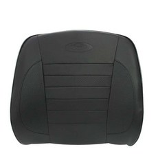 CAREL 皮革車用背墊, 黑色