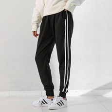 토마토팩토리 여성용 두줄라인 조거팬츠