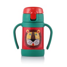 TIGER 虎牌 保溫吸管杯 MCK-A280 280ml, 獅子款, 1入