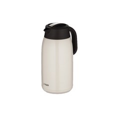 TIGER 虎牌 提倒式不鏽鋼保冷保溫熱水壺 PWM-B200, 2000毫升, 象牙