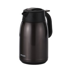 TIGER 虎牌 提倒式不鏽鋼保冷保溫熱水壺 PWM-B160, 1600毫升, 棕色