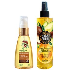 FARMONA 摩洛哥堅果面部油 55ml + 身體油 200ml, 1組