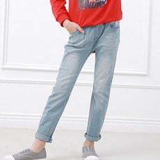 J.KID 兒童銀線彈性牛仔褲