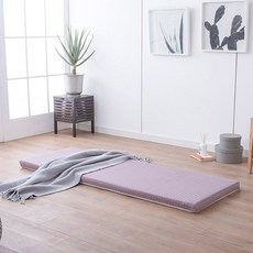 Azio Tex床墊套 5~7.5cm, 方形紫羅蘭色