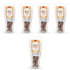 덕킹 강아지 간식, 통오리, 5개