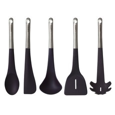 쿠지나인 오닉스 실리콘 조리도구 5종 세트, 혼합색상