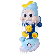 LET'S TOY 海螺與鯨魚沐浴玩具, 混色