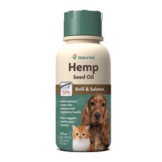 네이처벳 반려동물 헴프씨드 오일 크릴앤살몬 영양제, 혈액순환, 236ml, 1개