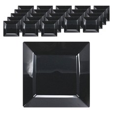 SSGSSAK 塑膠金線方形盤 20*20cm, 24件, 1個