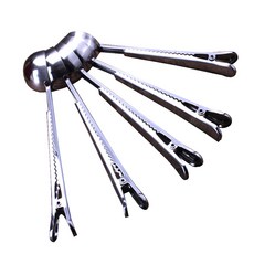 304不鏽鋼夾式量匙, 5個