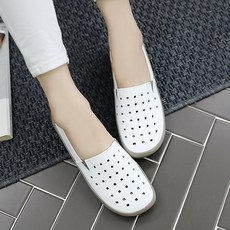 제이슈 GISSE 블랑슈 천연양가죽 슬립온