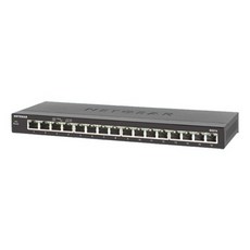 NETGEAR Gigabit以太網交換式集線器 16埠 1000Mbps, GS316