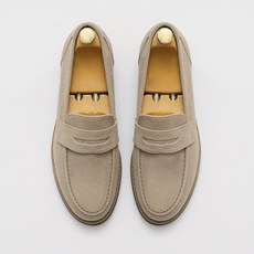 男士 Meina 現代絨面便士樂福鞋 IW2487