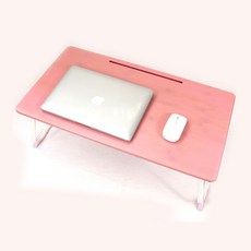 Great Life竹製床托盤平板電腦支架型, 粉色的