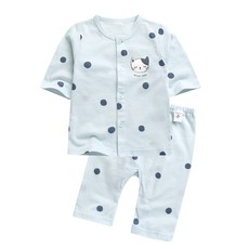 兒童泡泡貓第三季提花內衣上下套裝