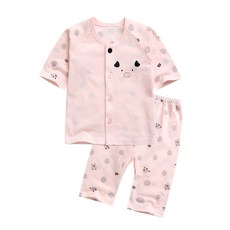 GREEN BEBE 孩童印花短袖T恤+7分褲