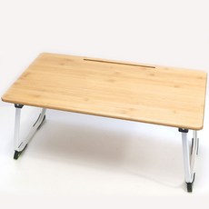 Great Life 竹製圓角床上托盤 附平板支架款, 竹木