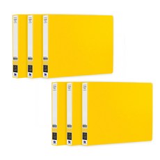 Heemang PP 稅務發票夾 A6, 6個, 黃色