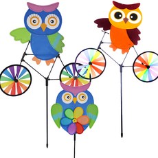 PARTYSHOW 花園風車 貓頭鷹A組, 混色, 1套