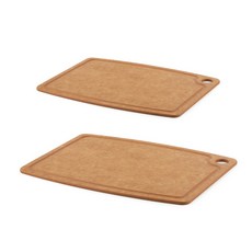 Joy Home Modeani壓花山谷壓縮砧板 2件組, 1套, 砧板中號+大號