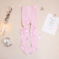 DRESSHOUSE 女童蝴蝶結連褲襪