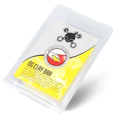케미컬가이 OG 신차 적은 오염용 클레이바 옐로우, 100g, 1개