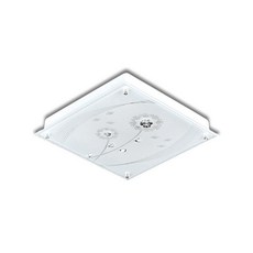 兒童照明 LED 玻璃方形蒲公英吸頂燈, 晝光色