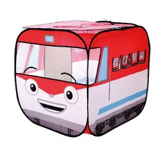 띠띠뽀띠띠뽀 지나월드 기차놀이 볼텐트, 혼합색상, 1개