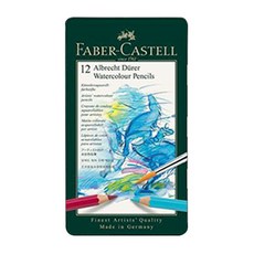 FABER-CASTELL 輝柏 阿爾布雷希特·杜勒專家級水性色鉛筆, 12色, 1套