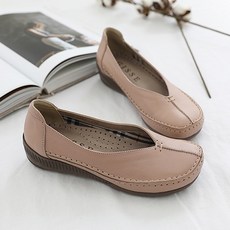 J-Shoo Chou Chou 天然小羊皮縫線鞋