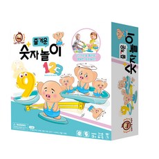 레츠토이 즐거운 숫자 저울 놀이 유아 수학 교구 장난감 피그, 1개