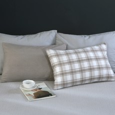 g BEDDING Half 超細纖維水洗枕頭套 2入