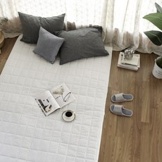 LIVING HOME daily 布魯諾條紋毛絨棉套 + Yosom 套組, 灰色的