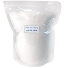 雪花粉雪花史萊姆材料 200g, 白色, 1包