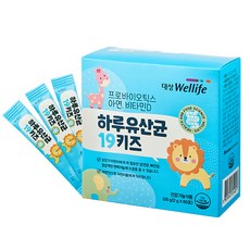 대상웰라이프 하루유산균19 키즈, 2g, 60개