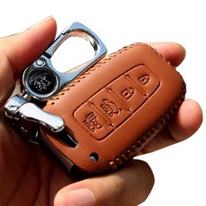 LARENTO 皮革智慧鑰匙殼 HLR-102, 棕色