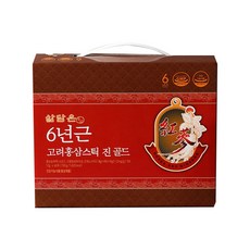 삶담은홍삼 6년근 고려홍삼 스틱진골드, 720g, 1개