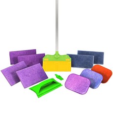 Jjangine 清潔王 拖把型清潔用品 12種, 1套, 單一選項