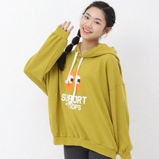 Dalkong少女青少年連帽T恤