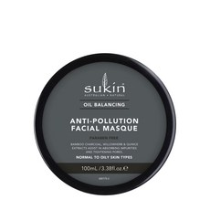 sukin 活性碳油平衡面膜泥 100ml, 1件, 1個