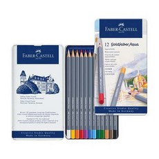 FABER-CASTELL 輝柏 Goldfaber 水彩色鉛筆, 12色, 1套